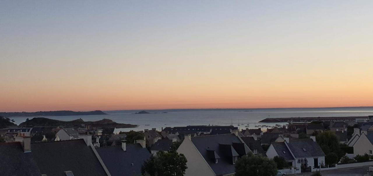 Appartement Bretagne Vue Mer Exceptionnelle Sur Les Hauts D'Erquy Au Calme ! Et Au Pied Du Gr34 Exterior foto