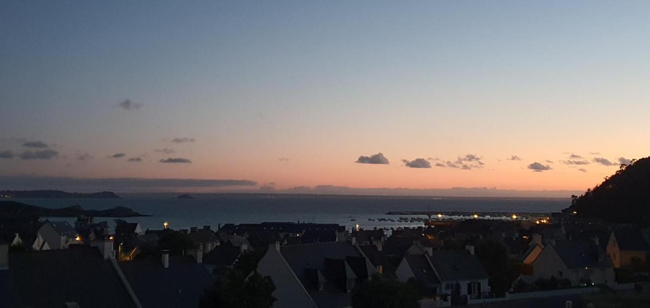 Appartement Bretagne Vue Mer Exceptionnelle Sur Les Hauts D'Erquy Au Calme ! Et Au Pied Du Gr34 Exterior foto