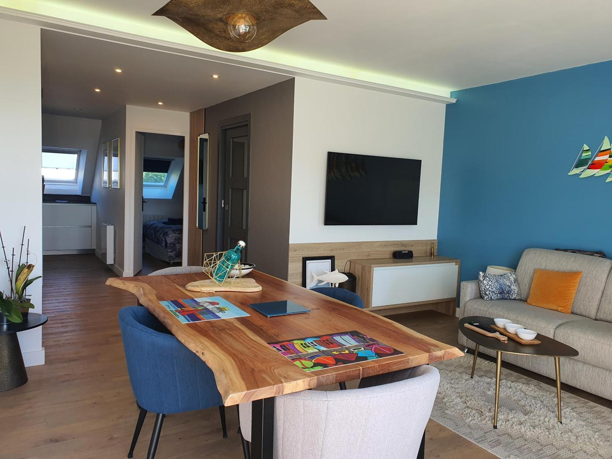 Appartement Bretagne Vue Mer Exceptionnelle Sur Les Hauts D'Erquy Au Calme ! Et Au Pied Du Gr34 Exterior foto