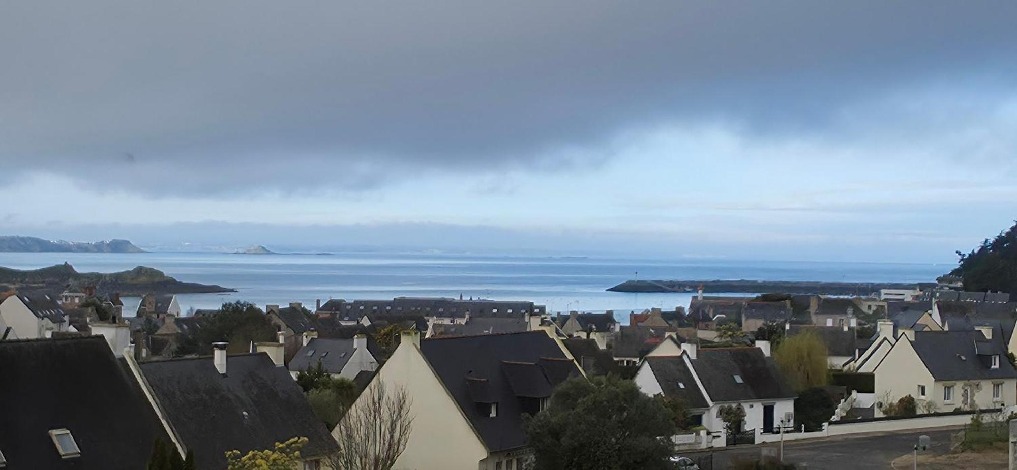 Appartement Bretagne Vue Mer Exceptionnelle Sur Les Hauts D'Erquy Au Calme ! Et Au Pied Du Gr34 Exterior foto